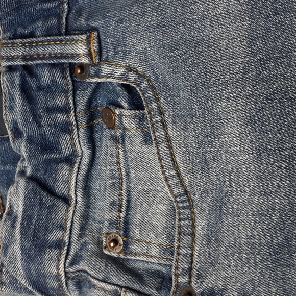 Lucky Brand Classic Straight Leg Blue Jeans Adjustable Waist Boy's Size 18 - Picture 14 of 16